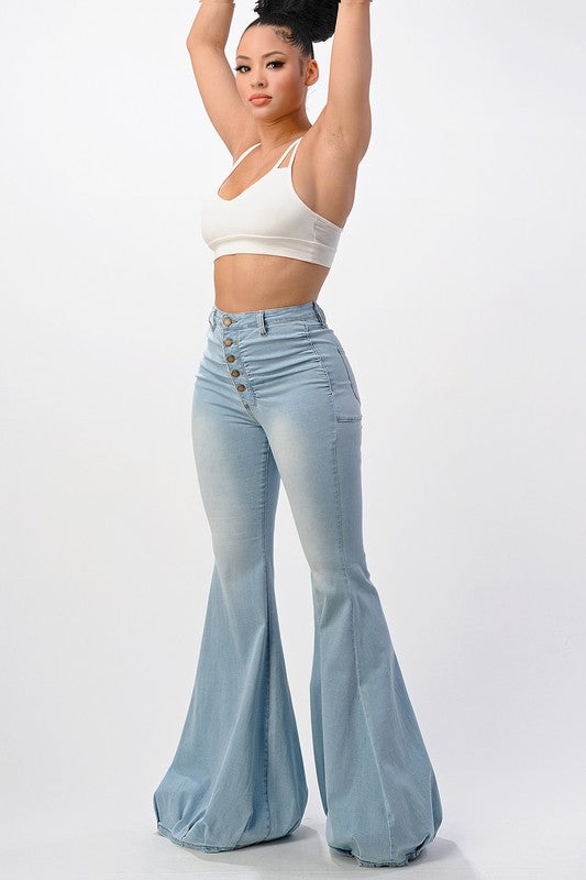 BELL BOTTOM JEANS – Crystallize Boutique